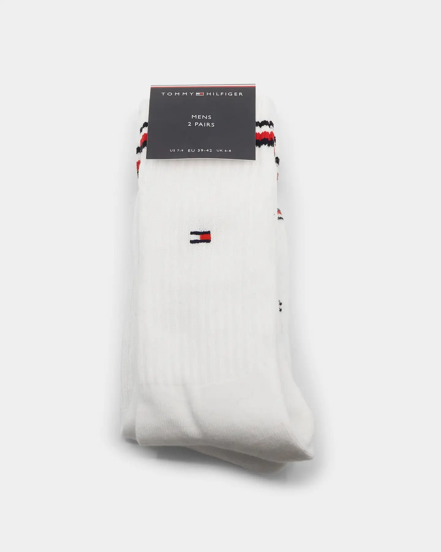 Tommy Hilfiger Iconic Socks 2 Pack White - Image 2
