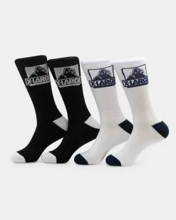 X-LARGE XLarge Classic OG Assorted 4 Pack Socks Multi-coloured