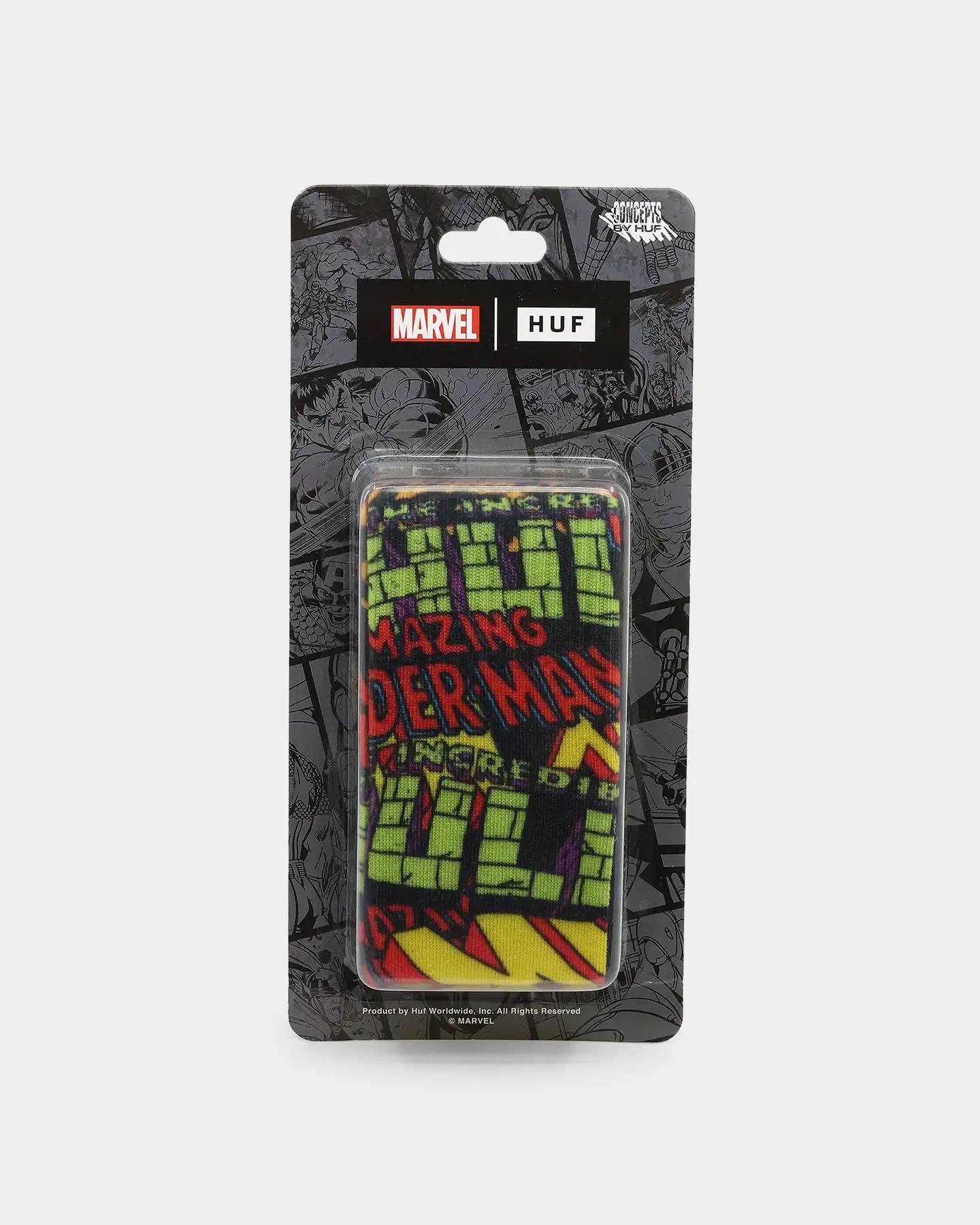 HUF X Marvel Marvel Logo Socks Multi-coloured - Image 2