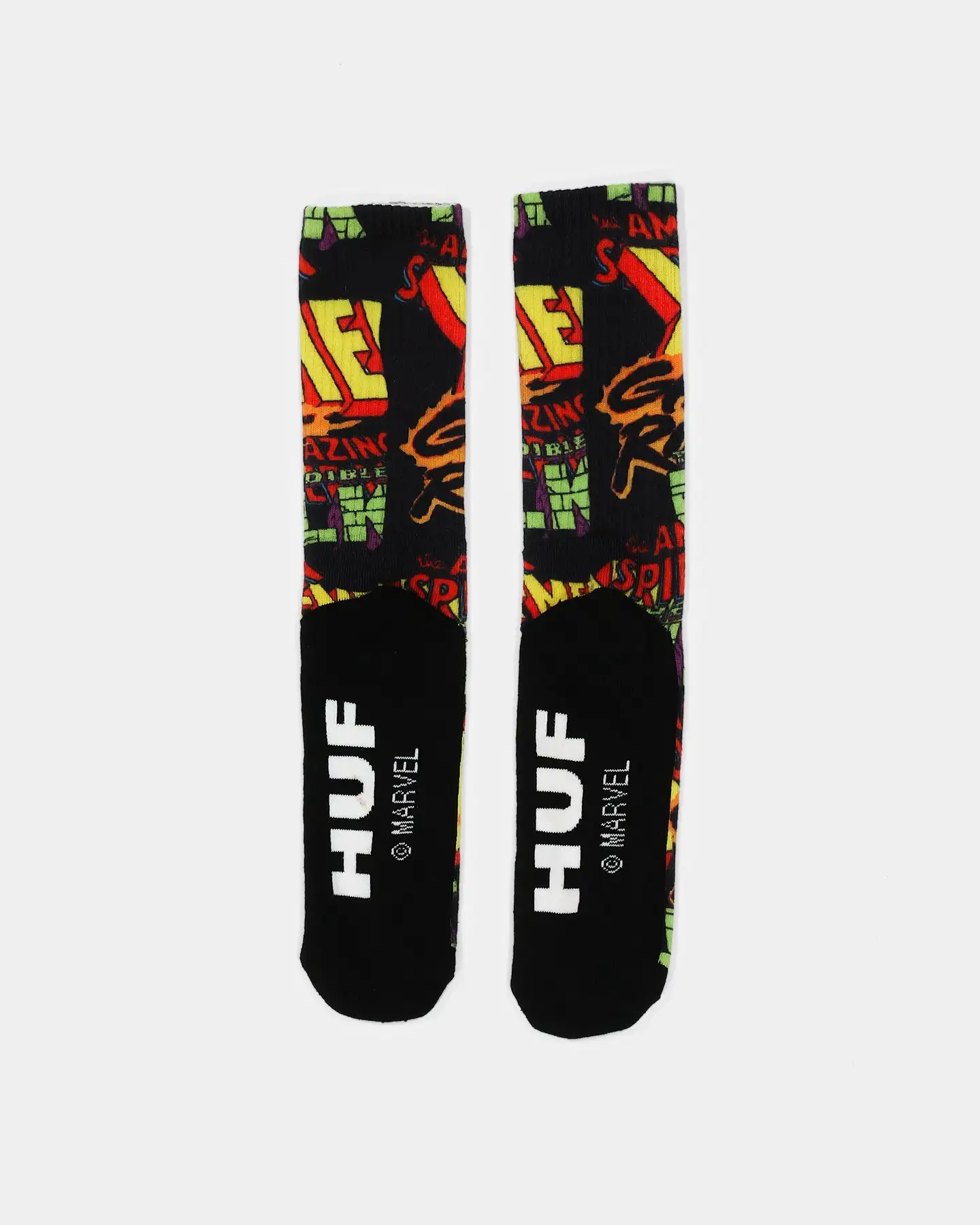 HUF X Marvel Marvel Logo Socks Multi-coloured - Image 4