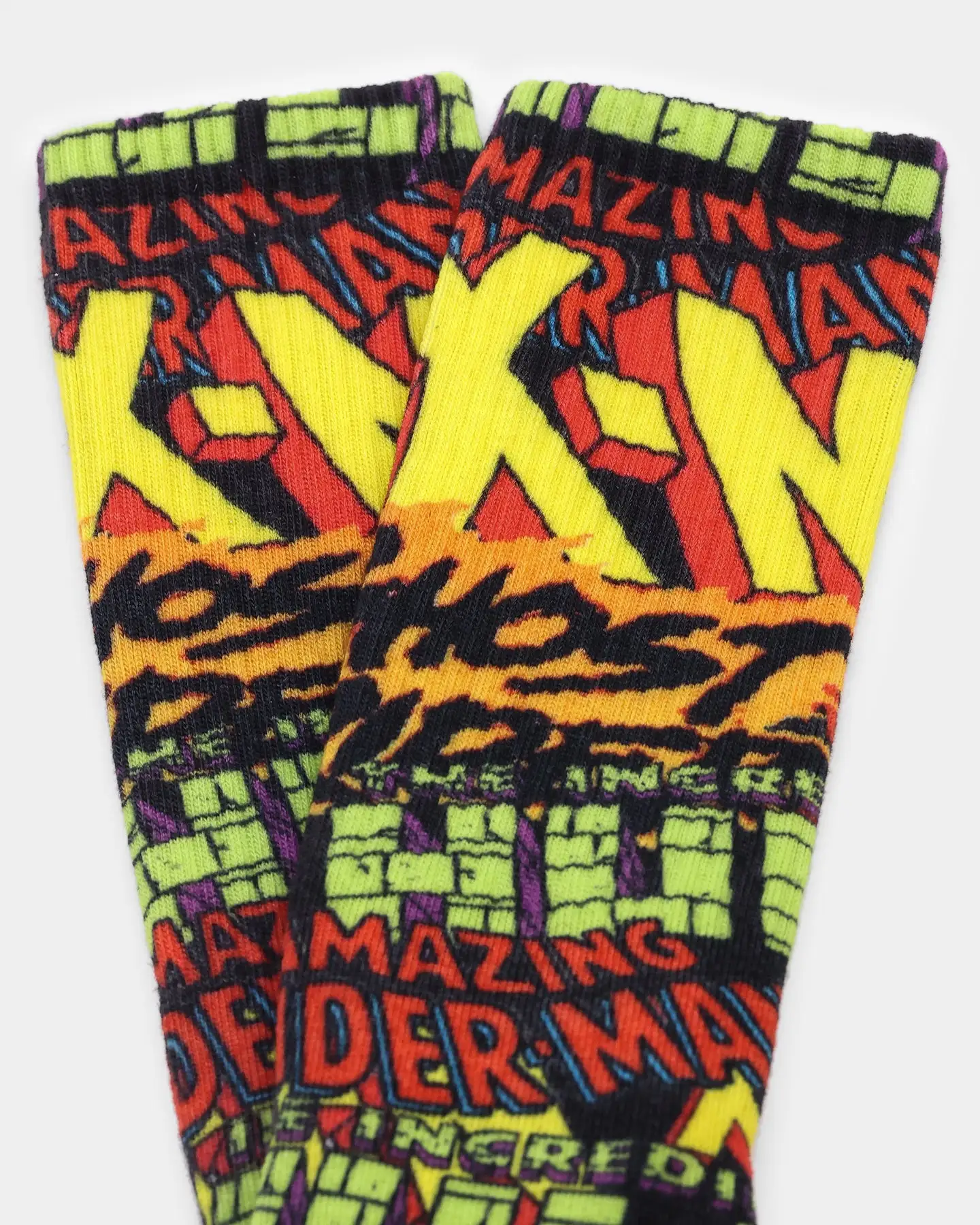 HUF X Marvel Marvel Logo Socks Multi-coloured - Image 5