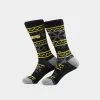 Stance Los Angeles Lakers Frosted 2 Crew Socks Black