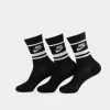 Nike Men's Sportswear Everyday Essential Crew Sock 3 Pack Black/White