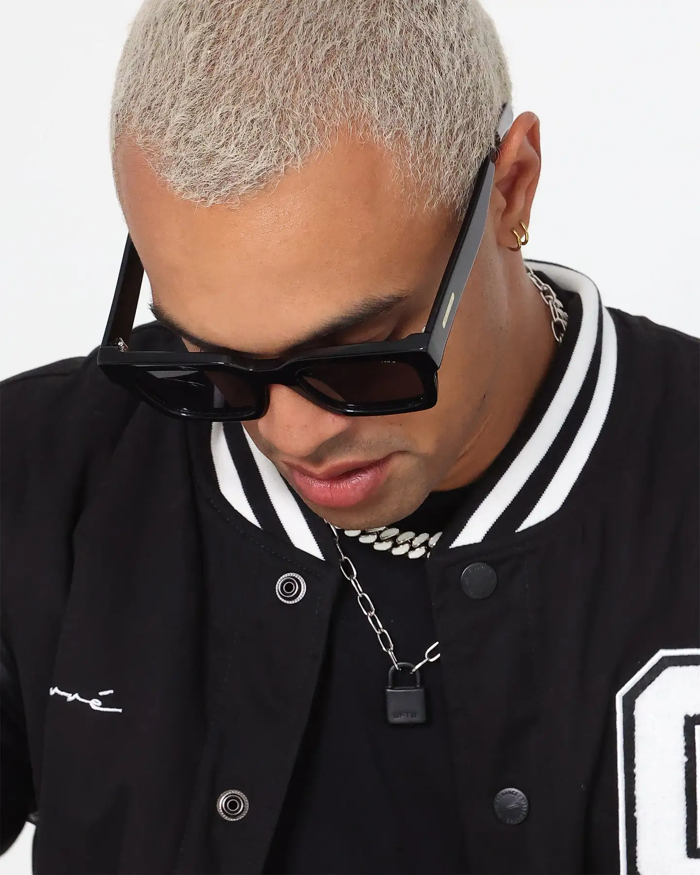 NUQE Jones XL Sunglasses Black - Image 3