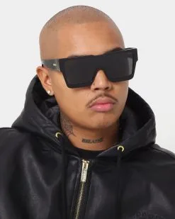 NUQE Atlantic Sunglasses Black/Gold