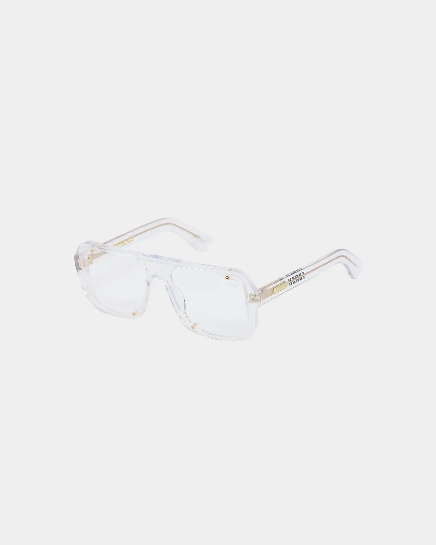 NUQE Enzo Sunglasses Clear/Bluelight - Image 2
