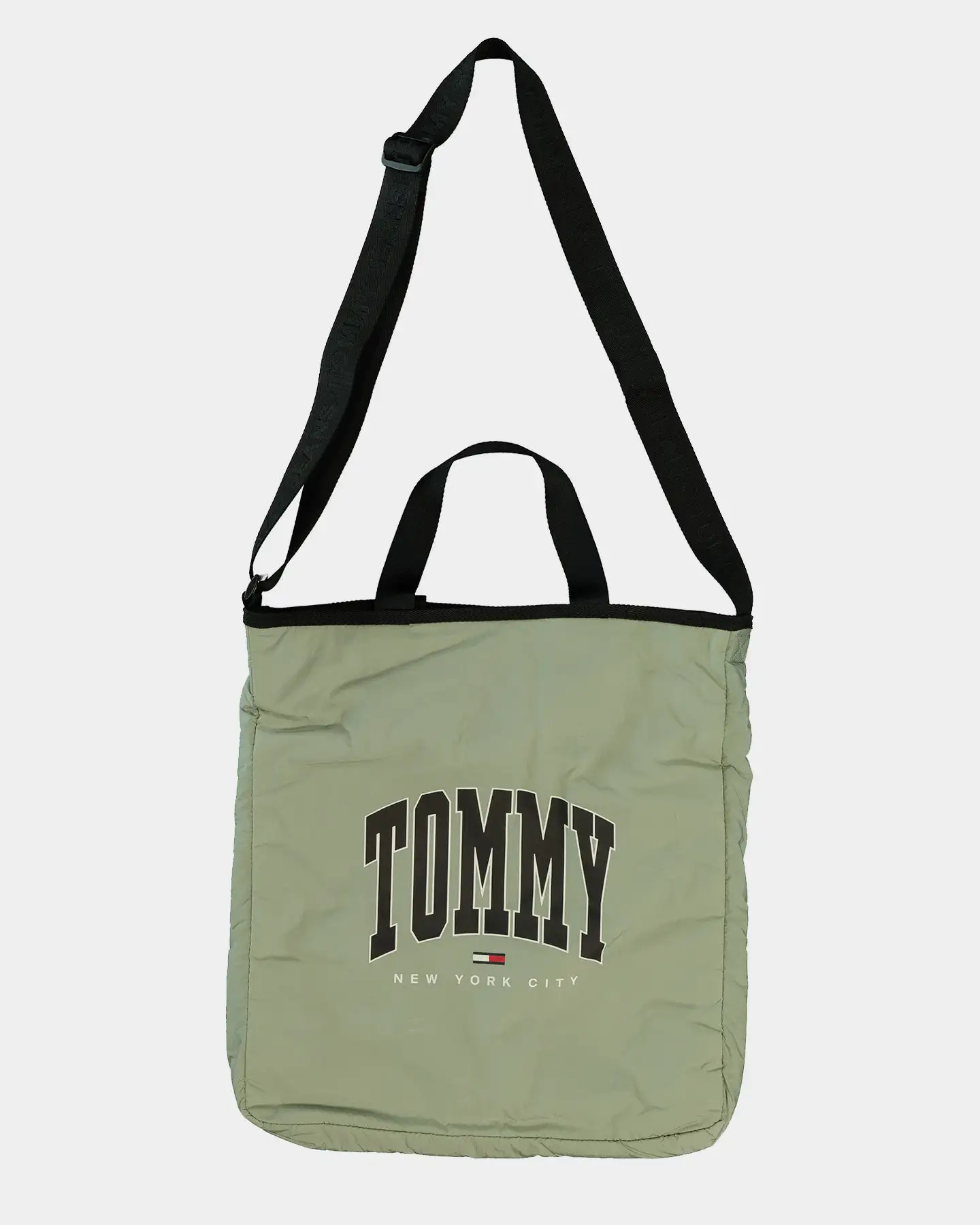 Tommy Jeans IM TJ Light Nylon 2-Way Bag Faded Willow - Image 3