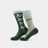 Stance Oakland Athletics Split Crew Socks Green