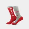 Stance Philadelphia Phillies Split Crew Socks Red