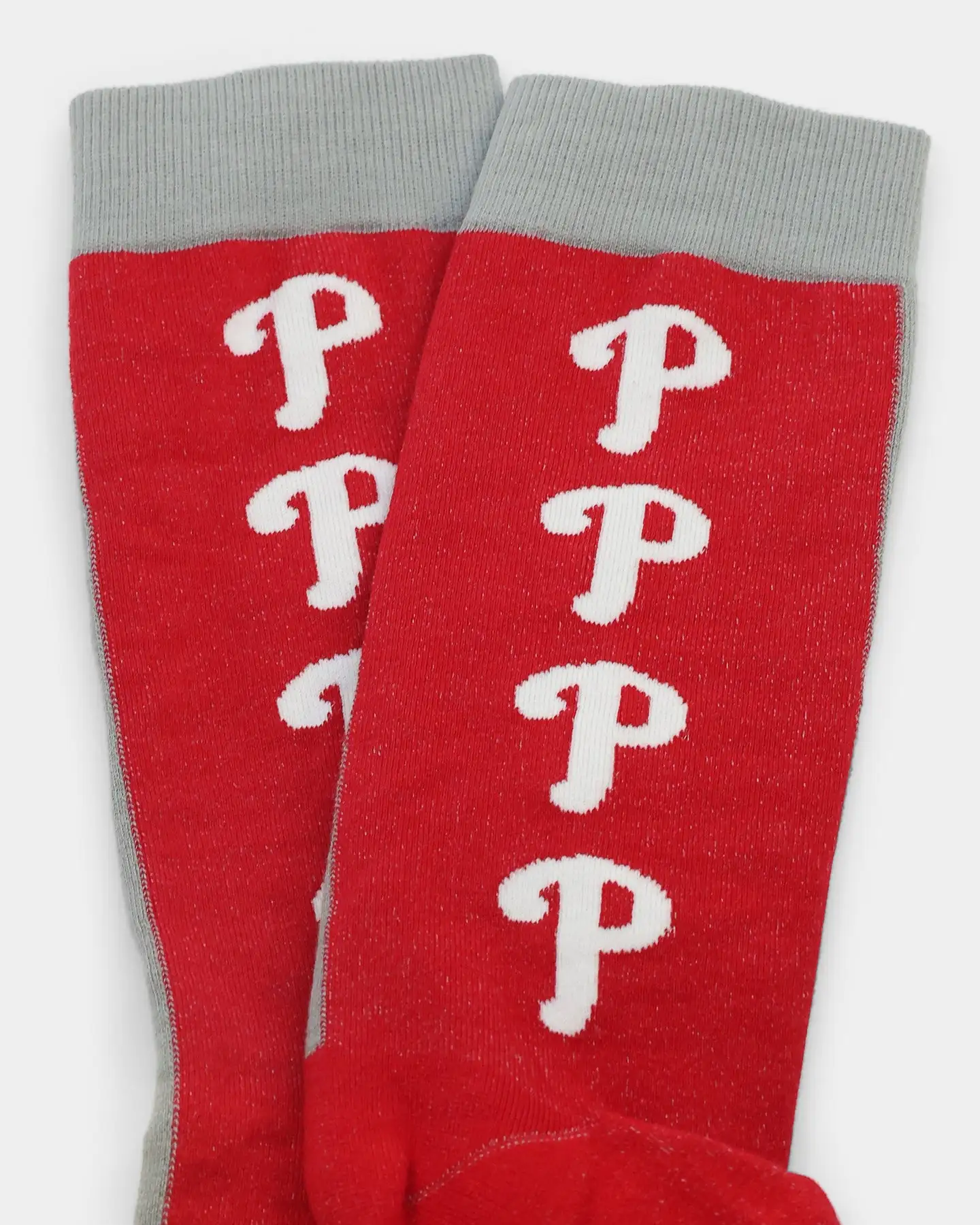 Stance Philadelphia Phillies Split Crew Socks Red - Image 5