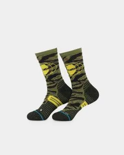 Stance X Wutang WU World Socks Camo