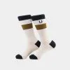 Fred Perry Waffle Stripe Socks Ecru/Navy