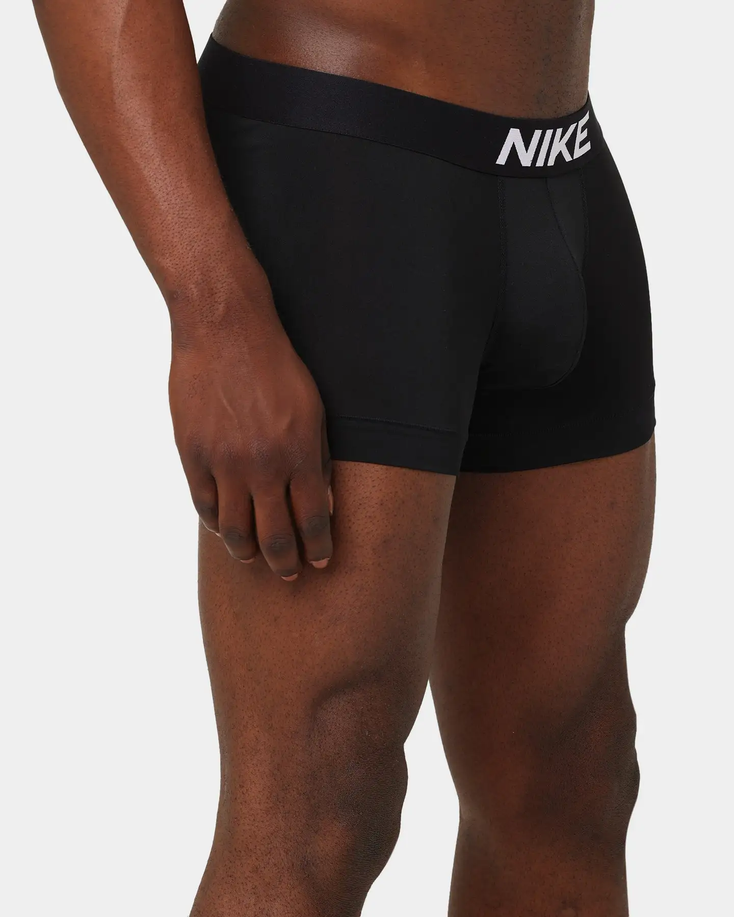 Nike Everyday Stretch Cotton Trunks Black - Image 2
