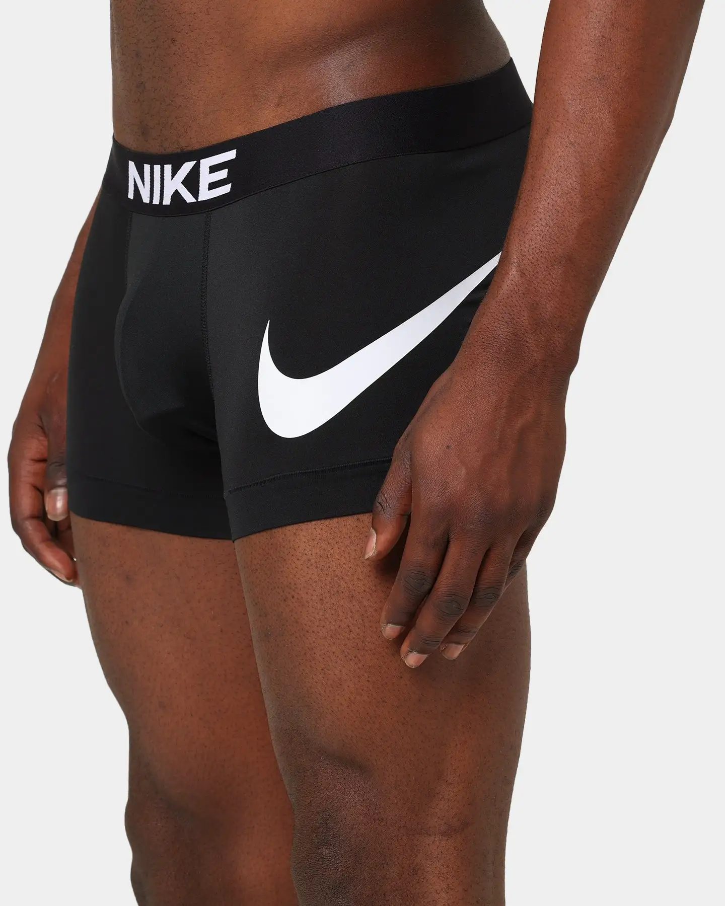 Nike Everyday Stretch Cotton Trunks Black - Image 3
