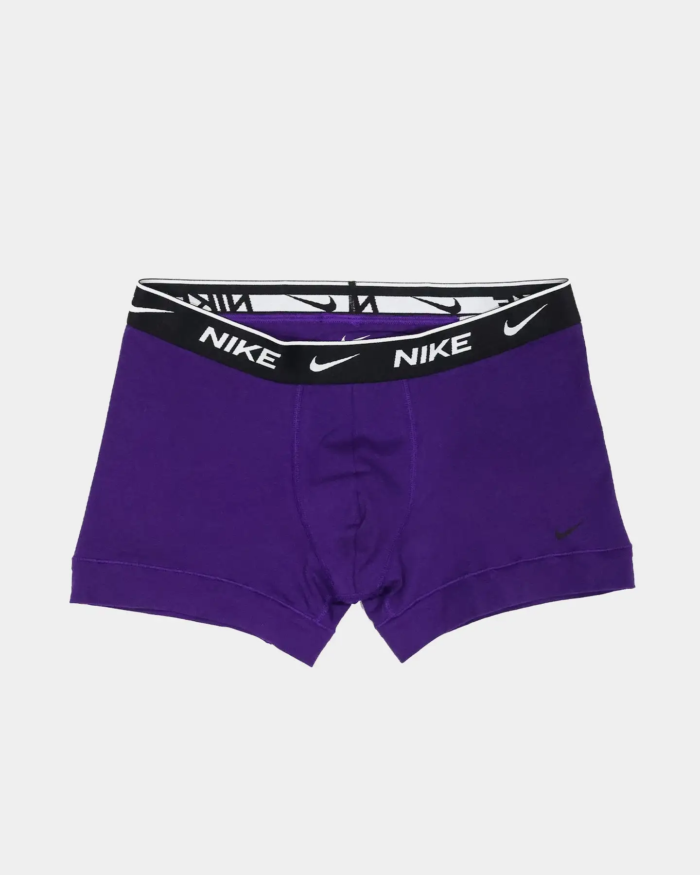 Nike Everyday Stretch Cotton Trunks 2 Pack Purple/Black - Image 5