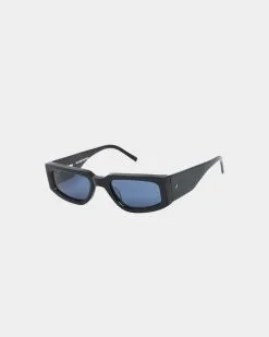 PYRA El Capitan Sunglasses Black/Blue Lens