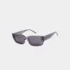 PYRA Mt Kozciuszko Sunglasses Black Marble/Blue Lens