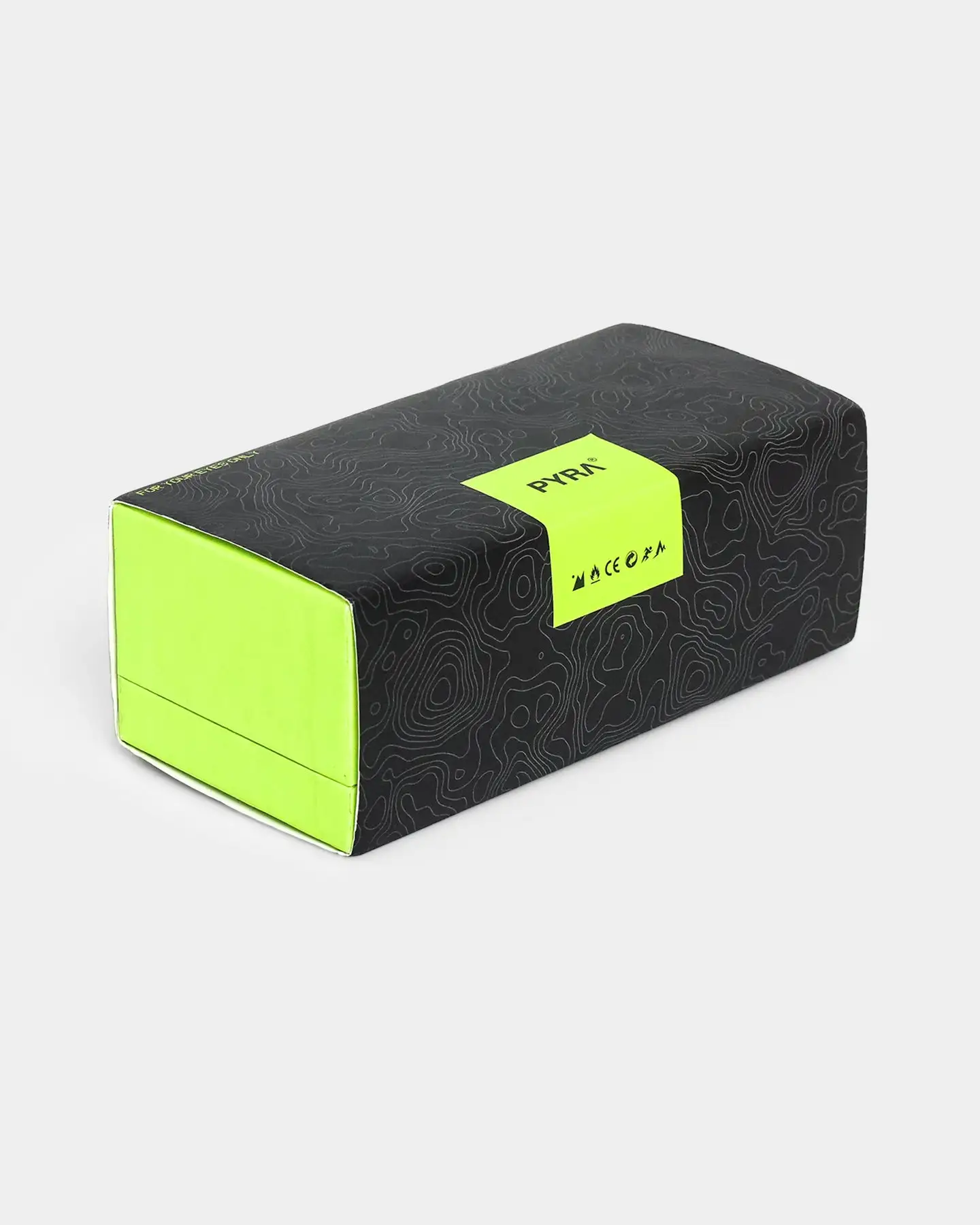 PYRA Mt Kozciuszko Sunglasses Black/Light Yellow - Image 2