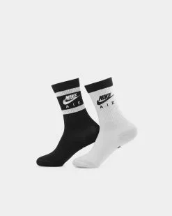 Nike Everyday Essential Crew Socks 2 Pack Black/Bone