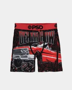 Pants Saggin LLC PSD X Deathrow Records Deathrow Lowrider Underwear Black