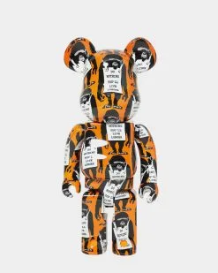 Medicom Toy Be@Rbrick X Banksy Monkey Sign 1000% Figure Multi-coloured