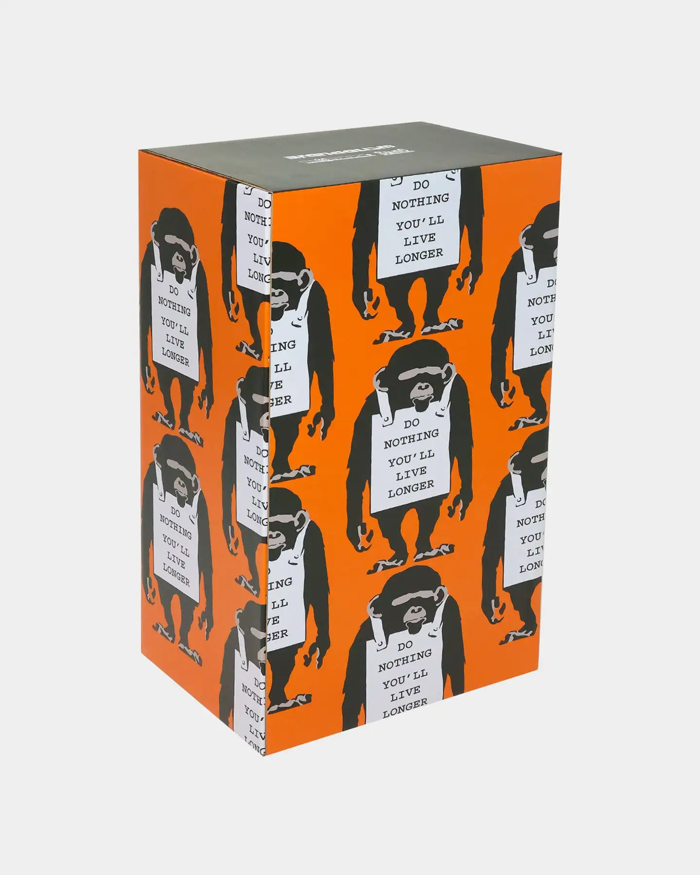 Medicom Toy Be@Rbrick X Banksy Monkey Sign 1000% Figure Multi-coloured - Image 3