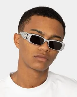 Balenciaga BB0096S-013 Balenciaga Dynasty Shiny Black/Smoke