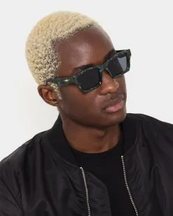 Le Specs Something Sunglasses Forest