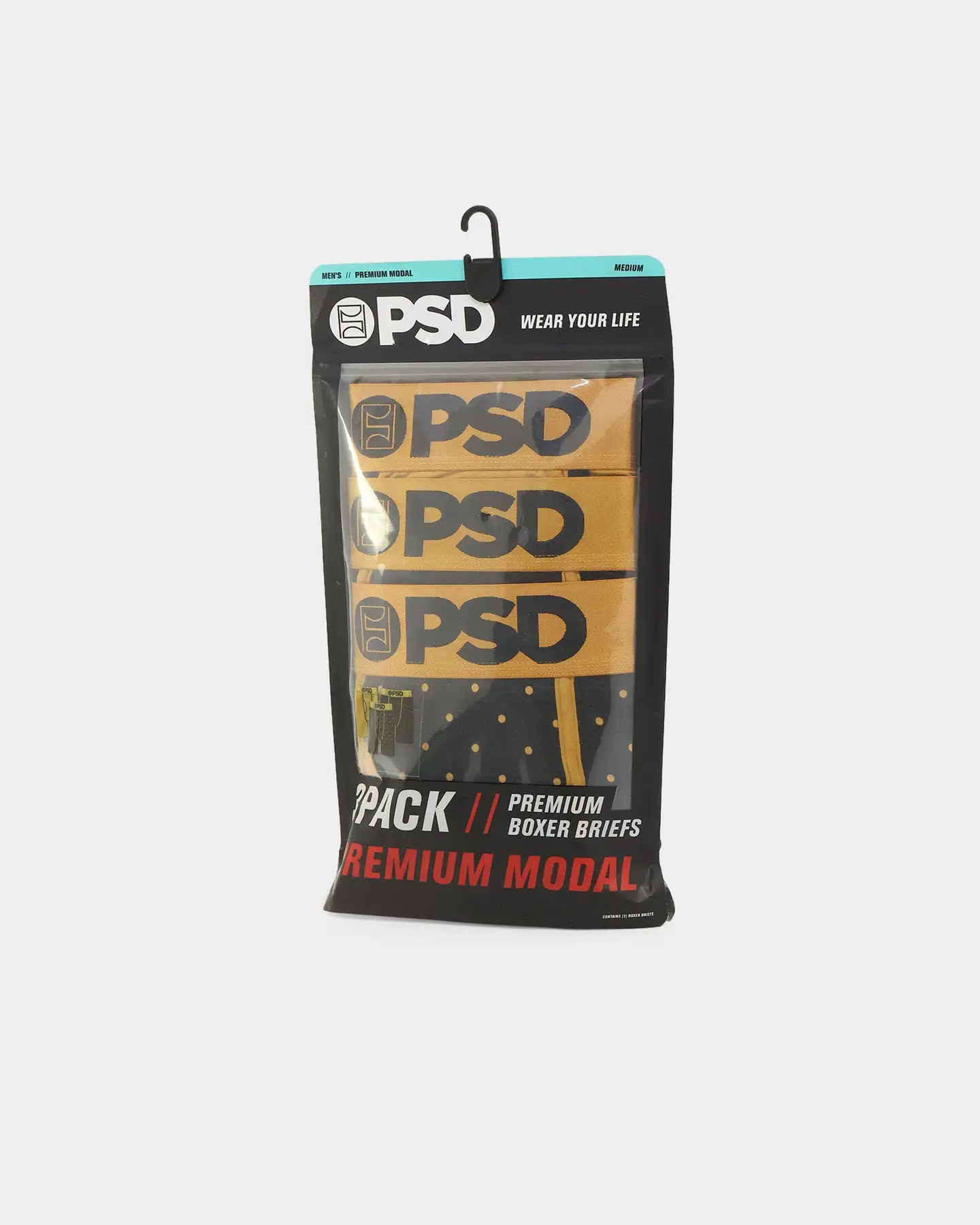 Pants Saggin LLC Dot Lux Modal 3 Pack Underwear Black/Gold - Image 5