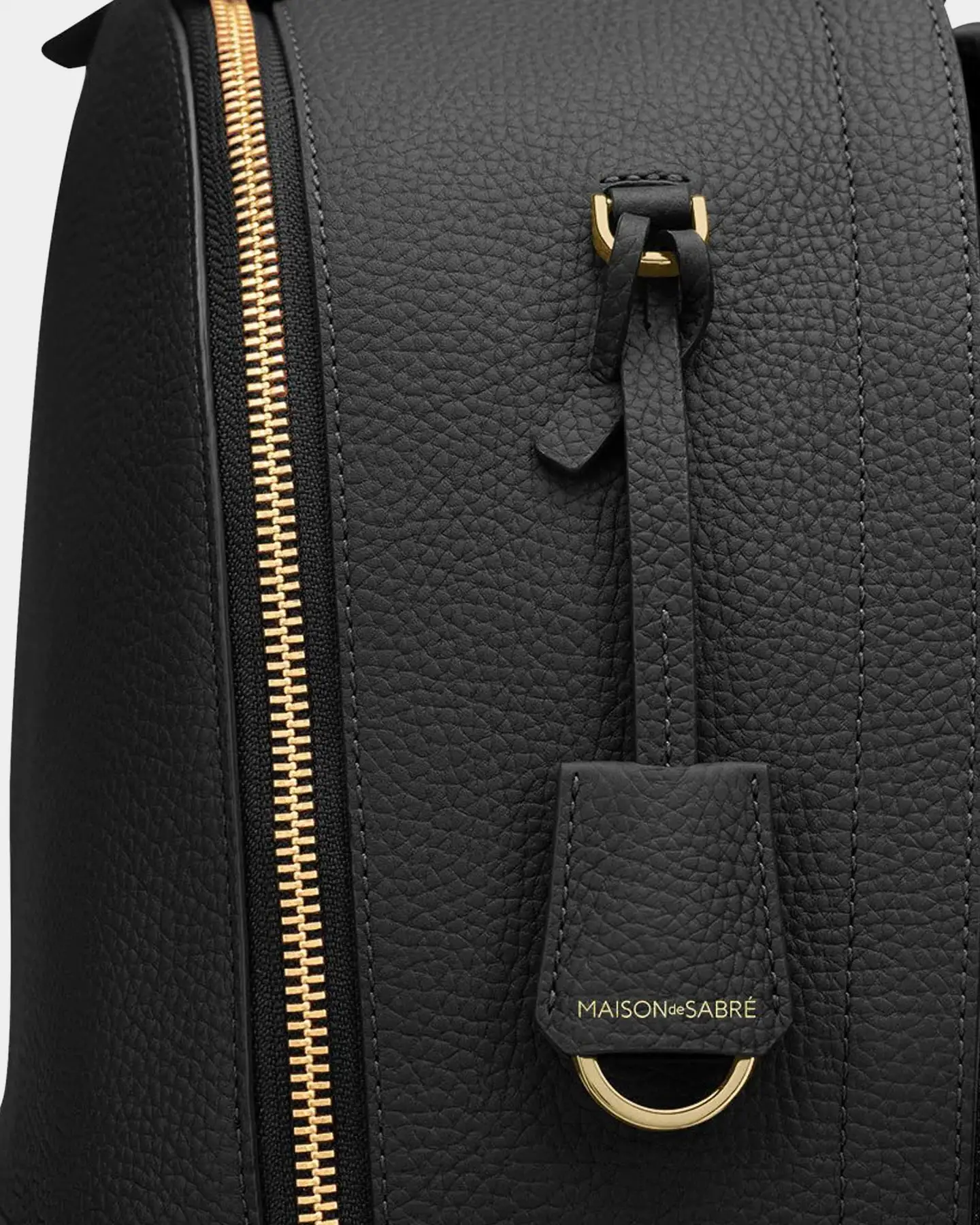 Maison De Sabre The Backpack Black Caviar - Image 7
