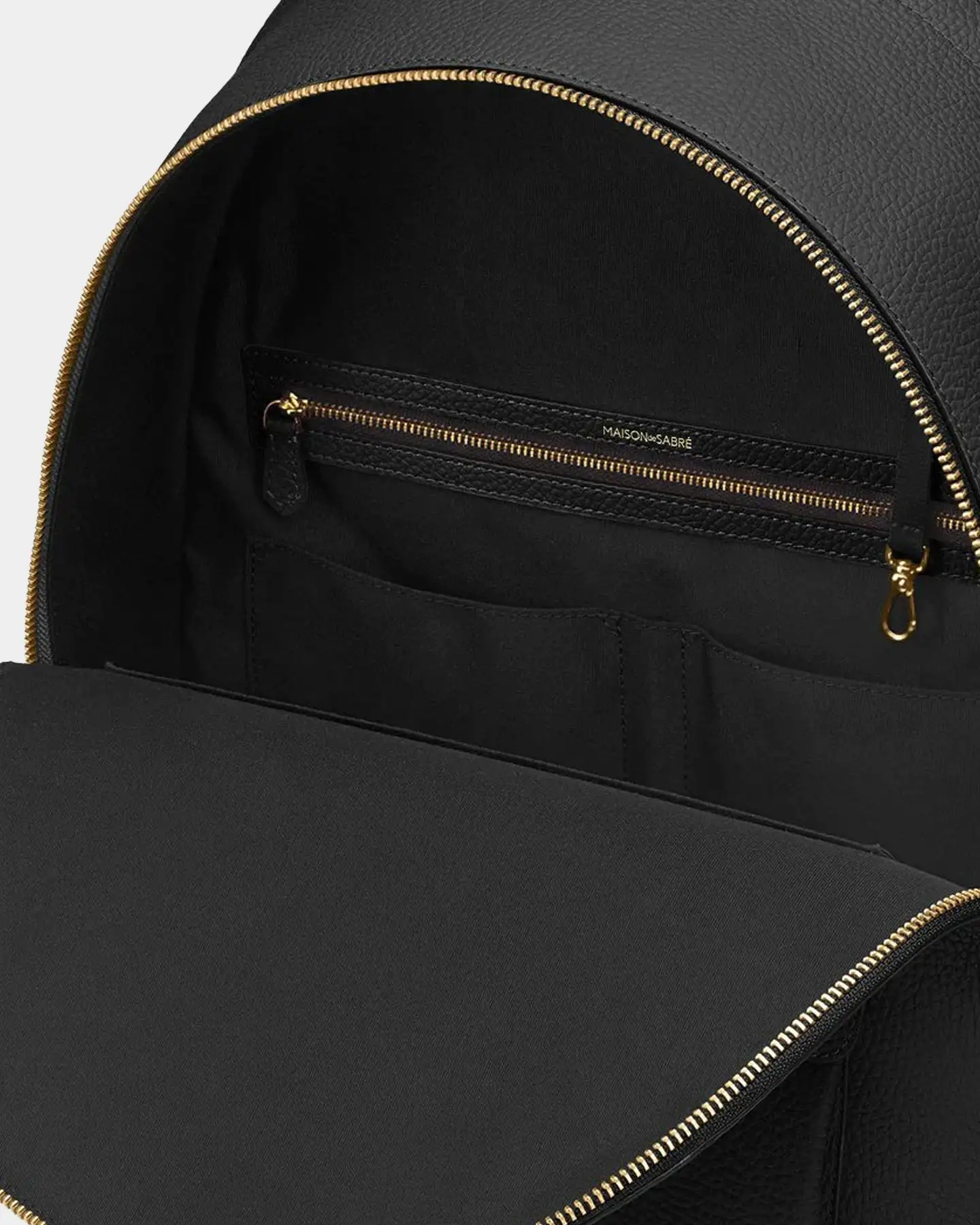 Maison De Sabre The Backpack Black Caviar - Image 11