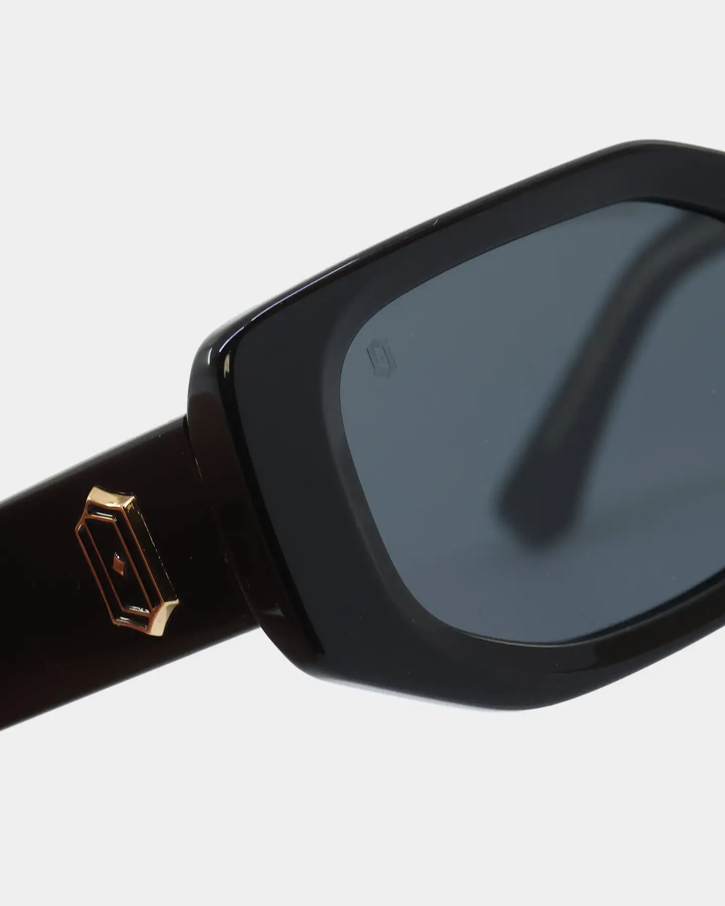 James Oro Black Amour Sunglasses Black - Image 6