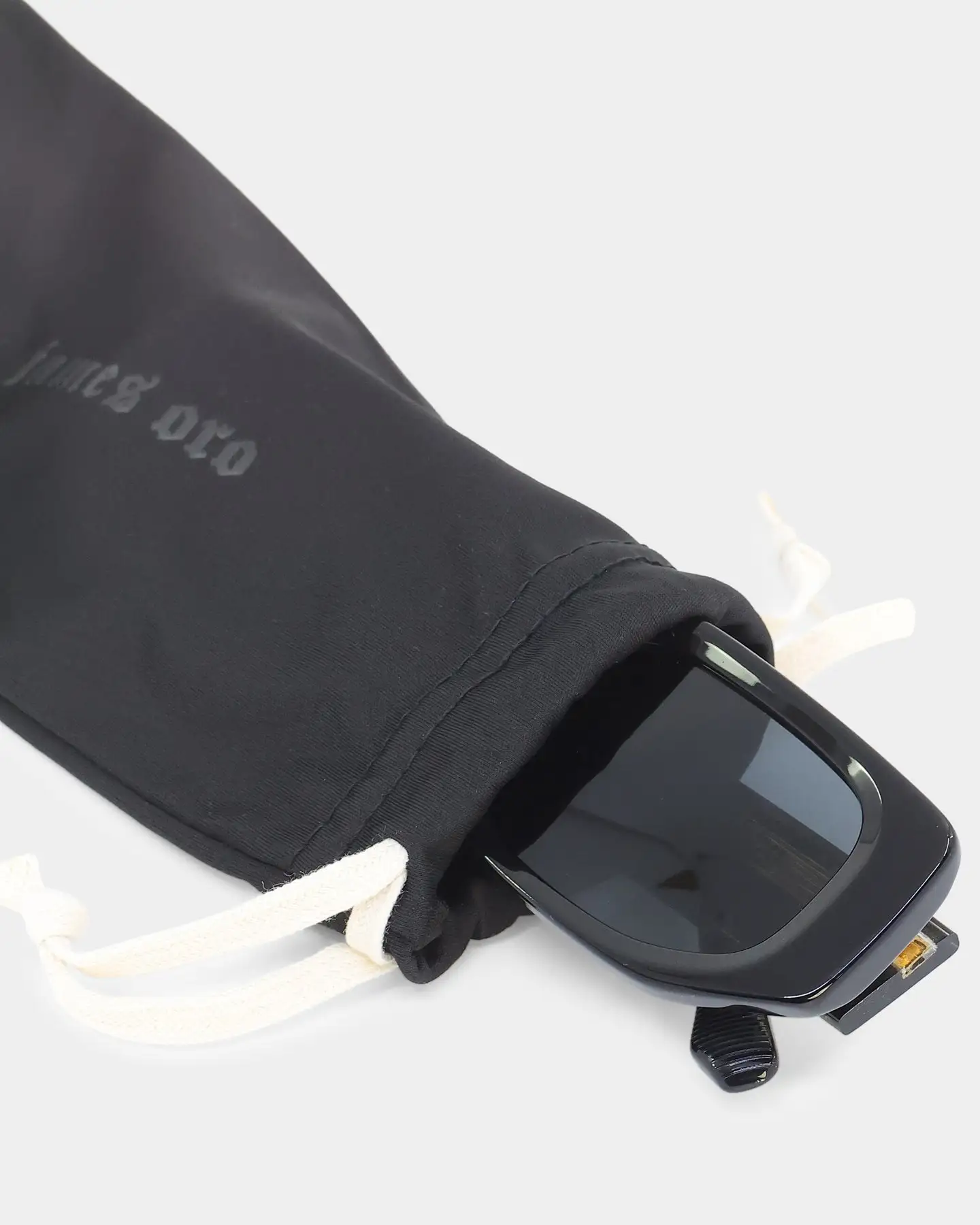 James Oro Black Amour Sunglasses Black - Image 9