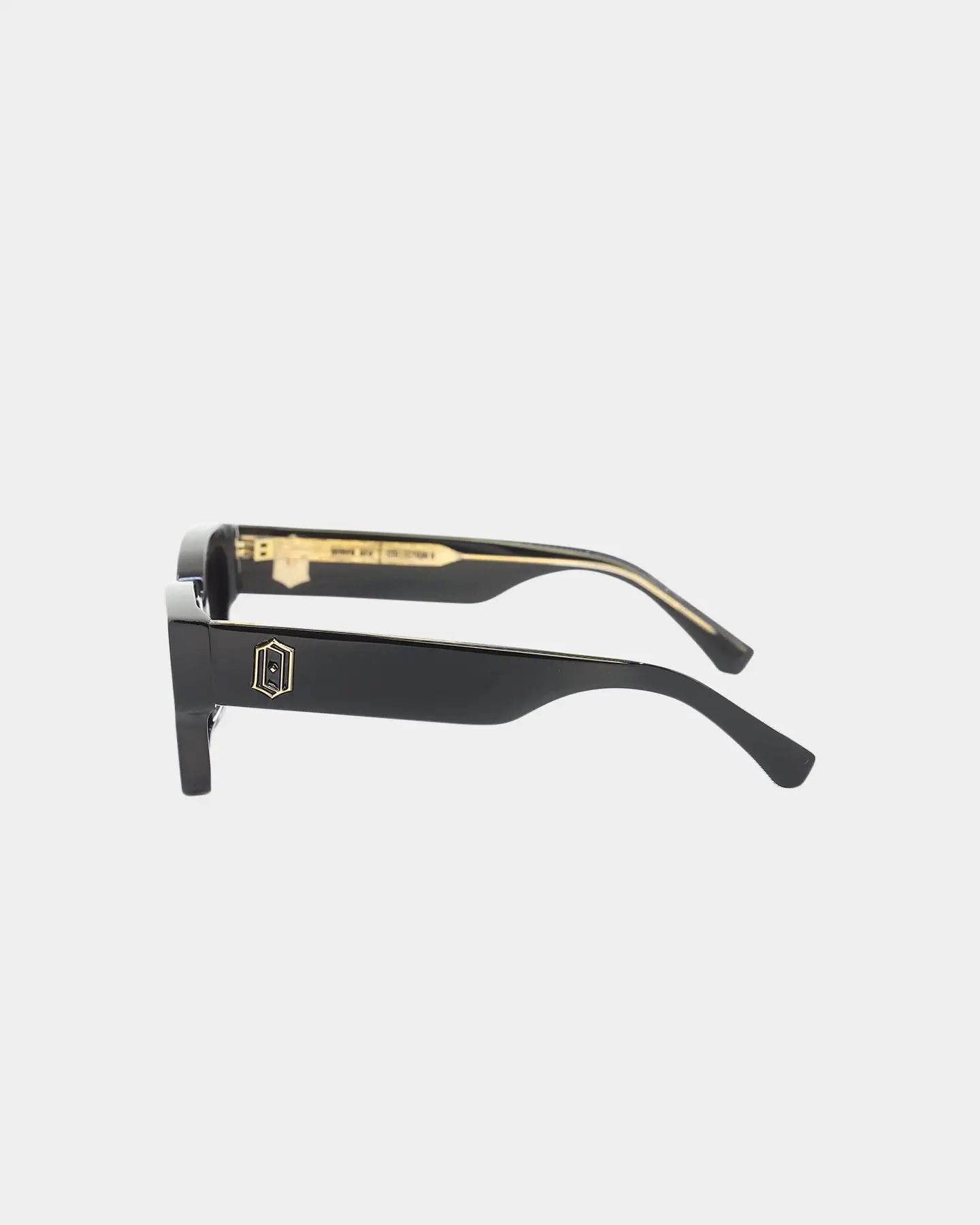 James Oro Black Icon Sunglasses Black - Image 6