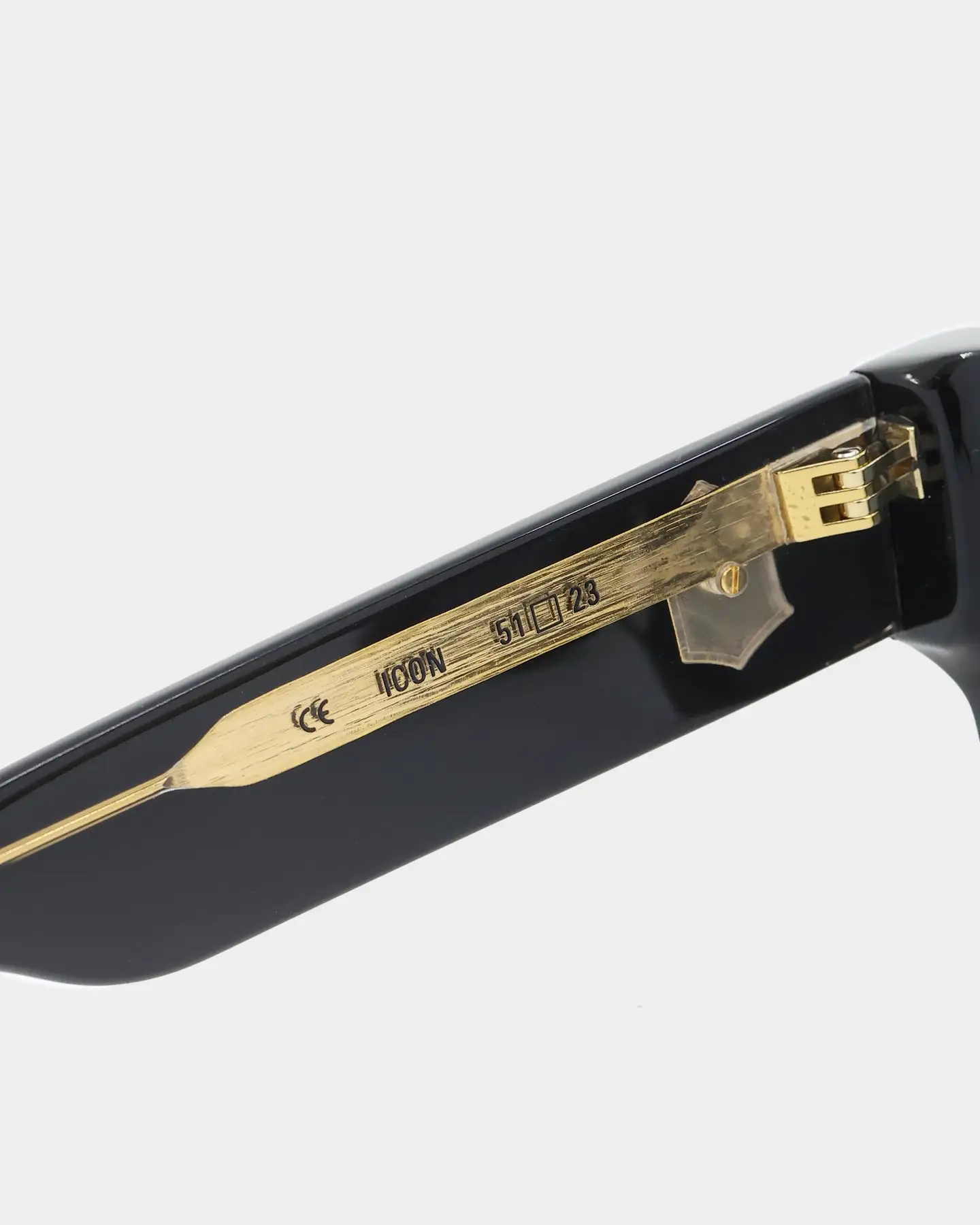 James Oro Black Icon Sunglasses Black - Image 10