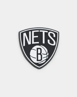 Crocs Brooklyn Nets Logo Jibbitz Charm Original Team Colours