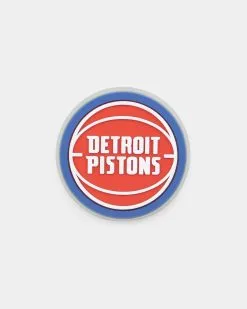 Crocs Detroit Pistons Logo Jibbitz Charm Original Team Colours