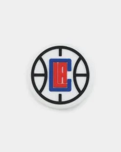 Crocs Los Angeles Clippers Logo Jibbitz Charm Original Team Colours