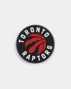 Crocs Toronto Raptors Logo Jibbitz Charm Original Team Colours