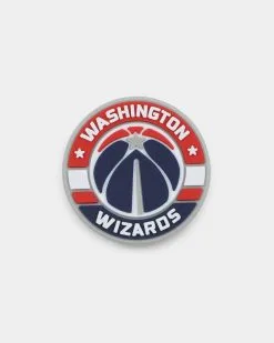 Crocs Washington Wizards Logo Jibbitz Charm Original Team Colours