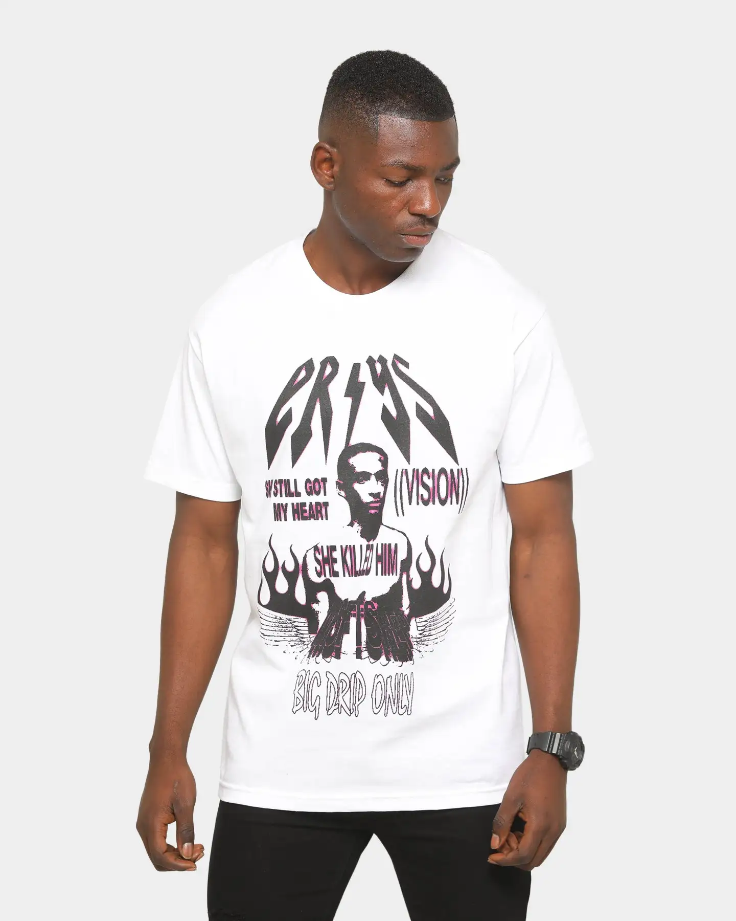 MSFTS Jaden Smith She's Got My Heart T-Shirt White