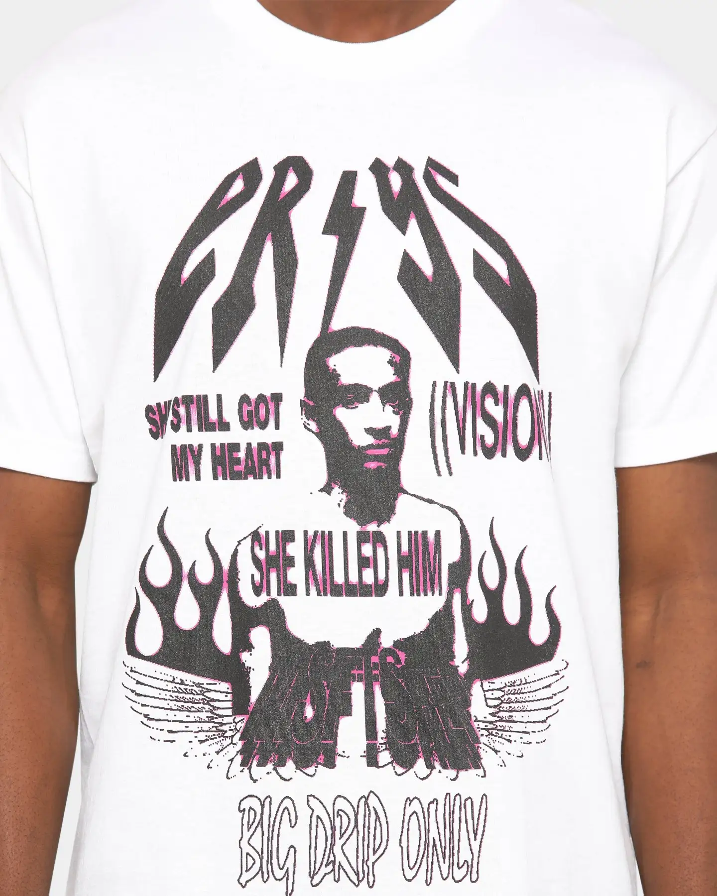 MSFTS Jaden Smith She's Got My Heart T-Shirt White - Image 3