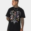 Disney Kingdom Hearts Vintage T-Shirt Washed Black