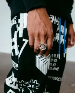 BEEN TRILL BEENTRILL Generation Hashtag Ring Sterling Silver