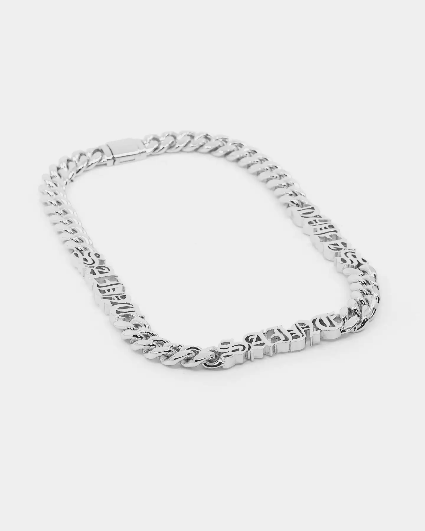 Saint Morta The 3 Saints Chain Necklace White Gold - Image 4