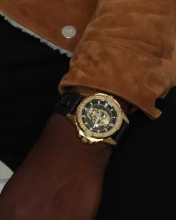Philipp Plein The $kull 3D Watch Black/Gold