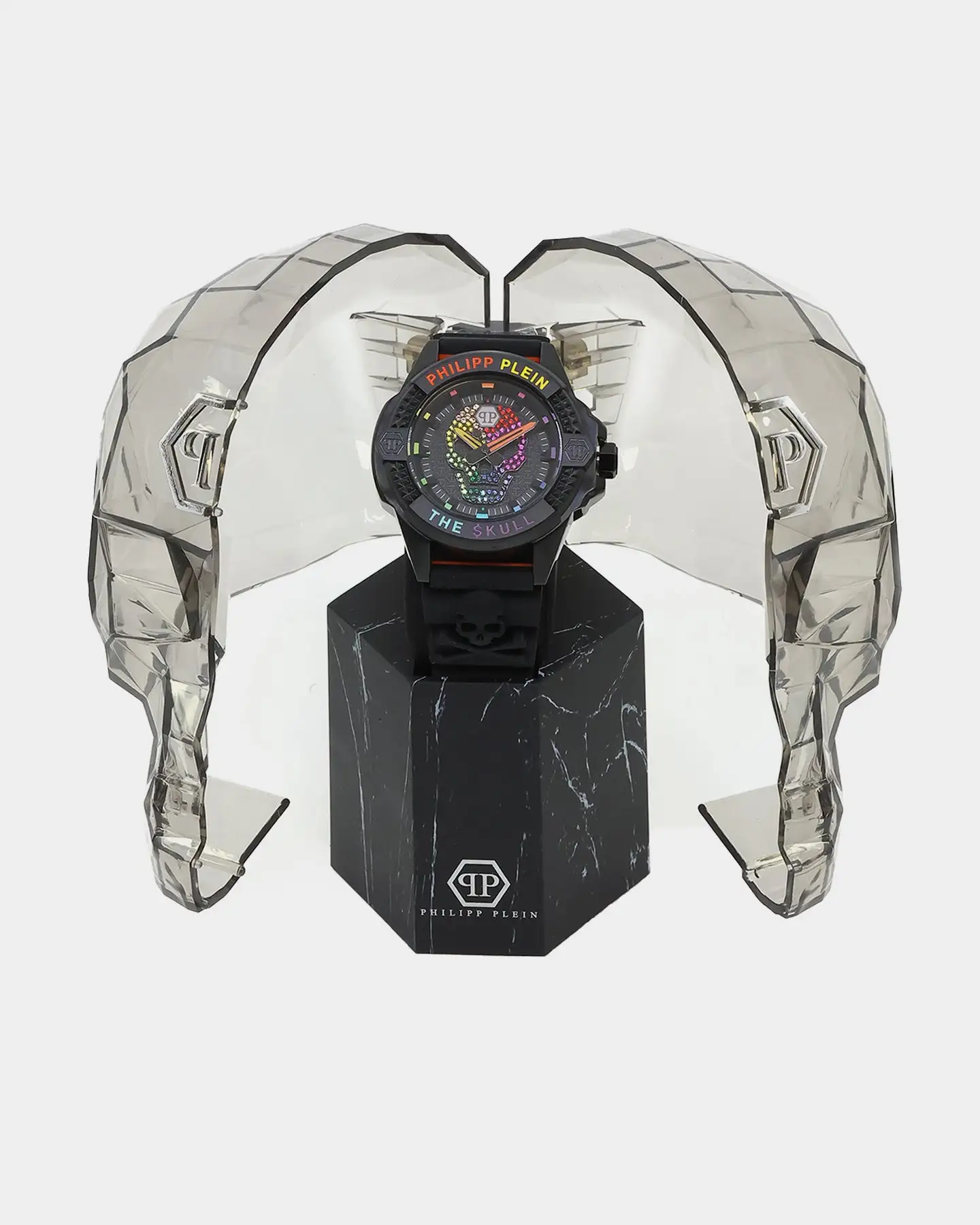 Philipp Plein The $kull Crystal Watch Black/Rainbow - Image 3