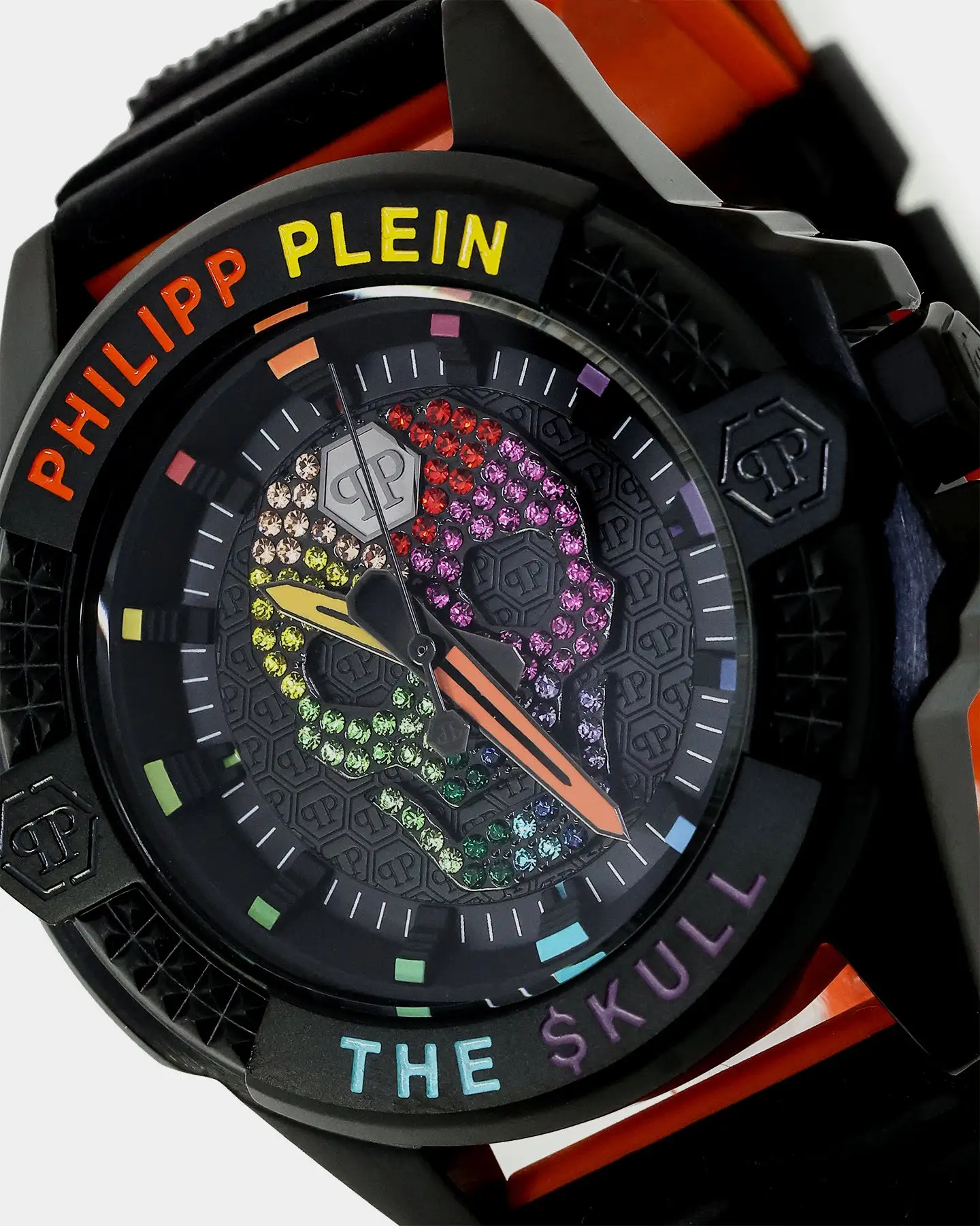 Philipp Plein The $kull Crystal Watch Black/Rainbow - Image 6
