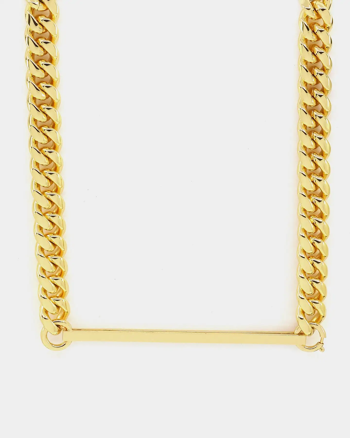 Saint Morta Custom Alpha 5 Letter Chain Gold - Image 2