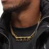 Saint Morta Custom Alpha 4 Letter Chain Gold
